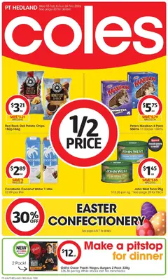 Preview of Coles Catalogue PT Hedland - valid from 18.02.2026