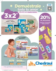 Vista previa de Chedraui - Folleto, nuevo folleto de la tienda, válido en México a partir del 17.09.2025
