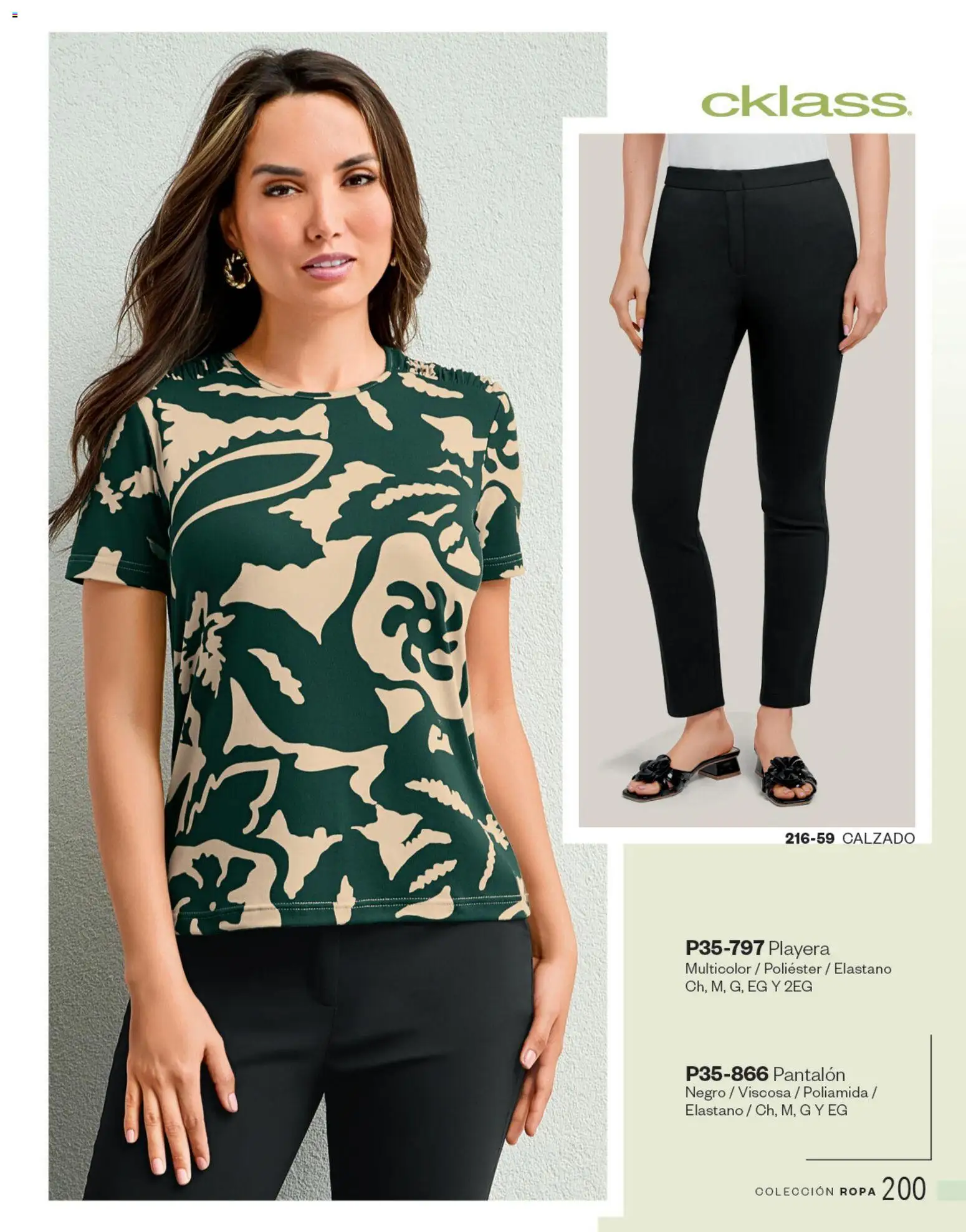 Nuevas ofertas de Cklass válidas en toda la República Mexicana desde el 05.03.2026. ¡Encuentra las mejores ofertas en Cklass catálogo Complemento Verano Ropa! | Página: 201 | Productos: Ropa, Playera