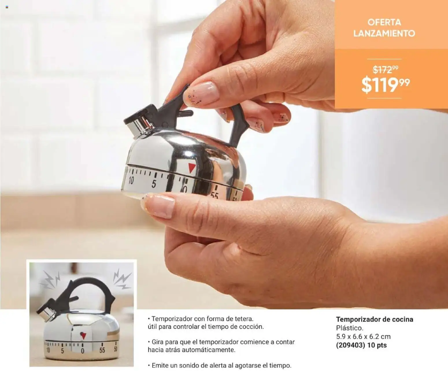 Nuevas ofertas de AVON válidas en toda la República Mexicana desde el 28.11.2025. ¡Encuentra las mejores ofertas en AVON Casa & Estilo 18 2025! | Página: 51 | Productos: Cocina