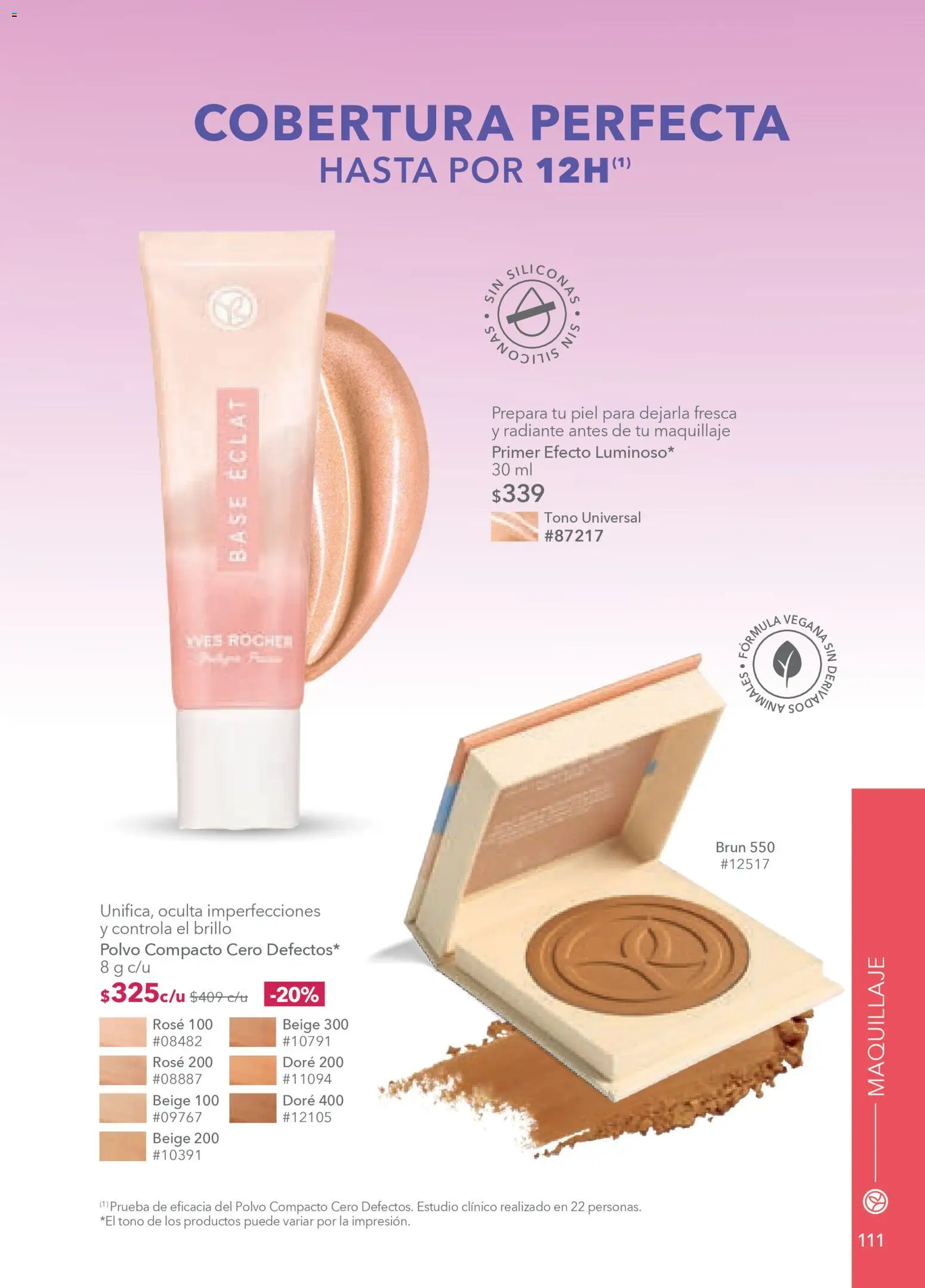 Nuevas ofertas de Yves Rocher válidas en toda la República Mexicana desde el 19.11.2025. ¡Encuentra las mejores ofertas en Yves Rocher campaña 16 2025! | Página: 113 | Productos: Brillo, Radiante, Maquillaje, Polvo