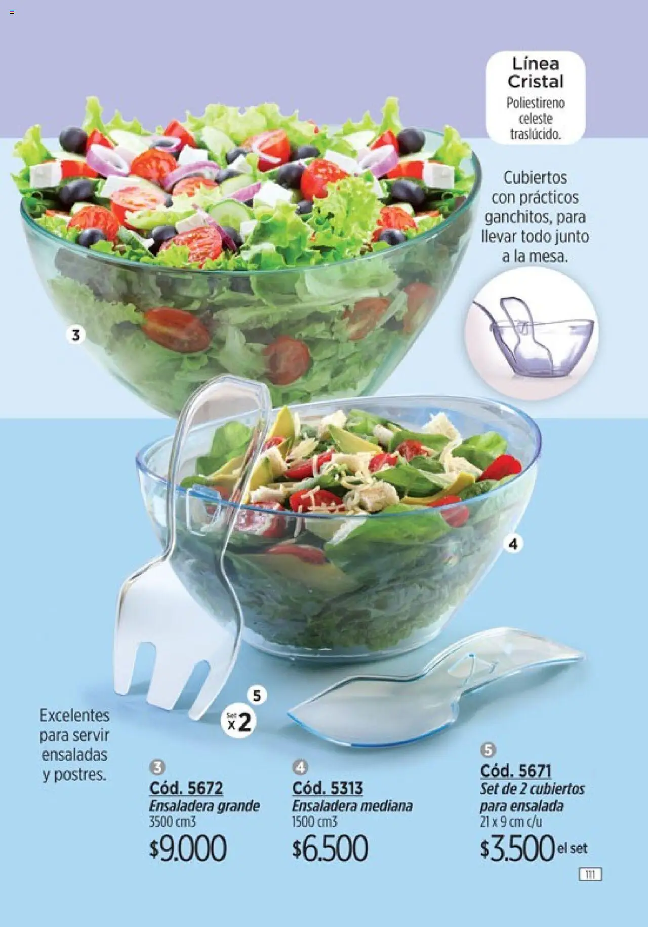 Catálogo Amodil Campaña 12 │ válido desde el 26.06.2025 | Página: 111 | Productos: Ensalada, Ensaladera