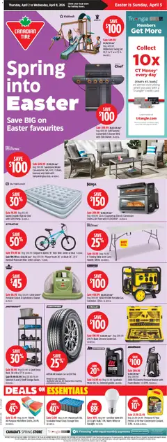 Preview of Canadian Tire weekly flyer from shop Canadian Tire valid from 02.04.2026