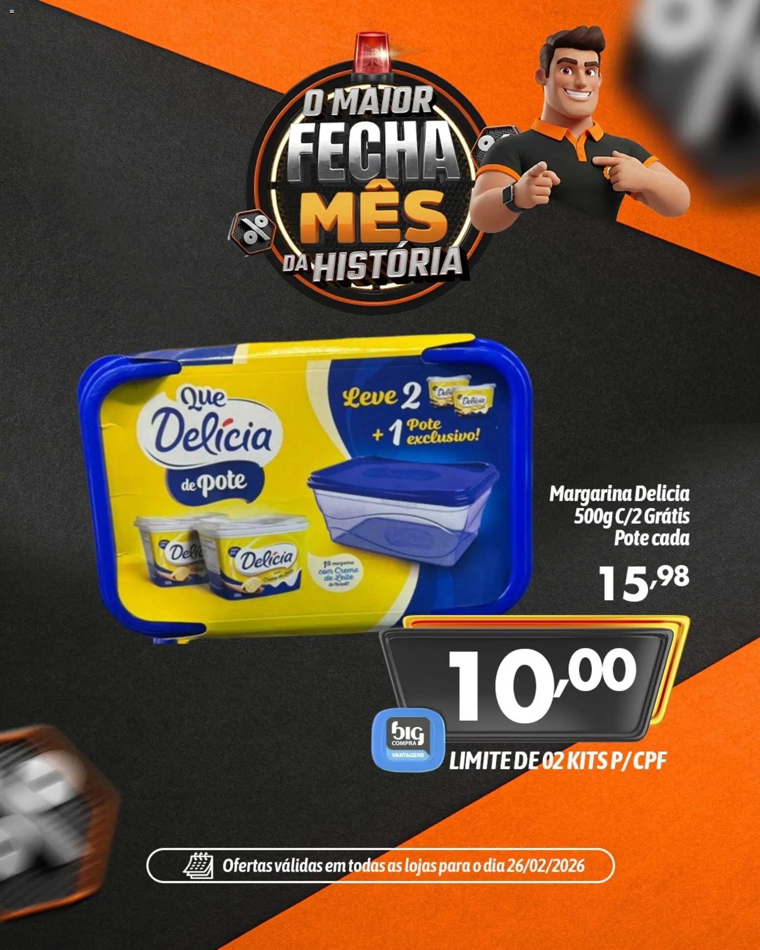 Big Compra Folheto - válido de 26.02.2026 | Página: 6 | Produtos: Creme, Margarina