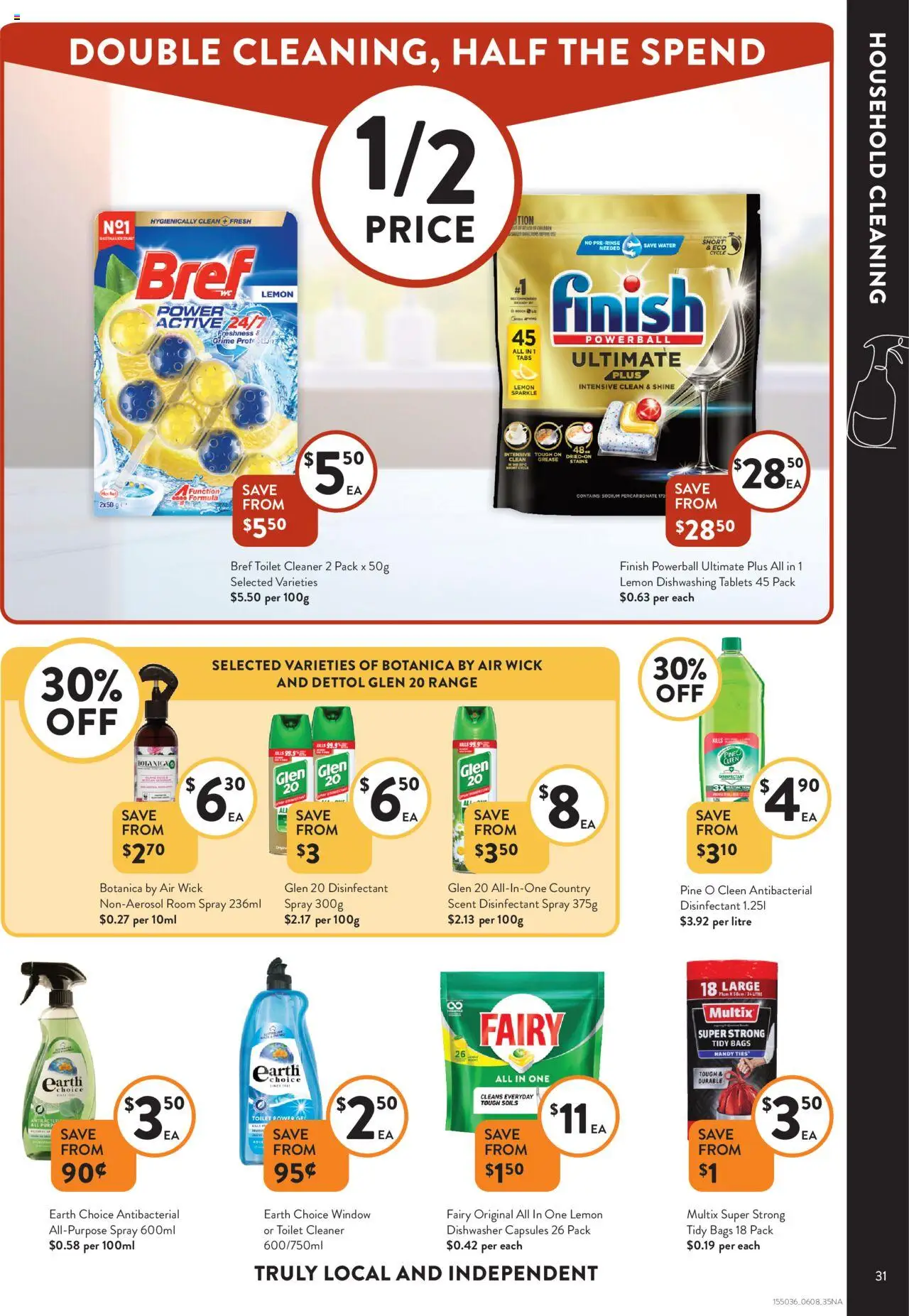 Foodworks catalogue - valid from 06.08.2025 | Page: 31 | Products: Window, Dishwasher capsules, Lemon, Tablets