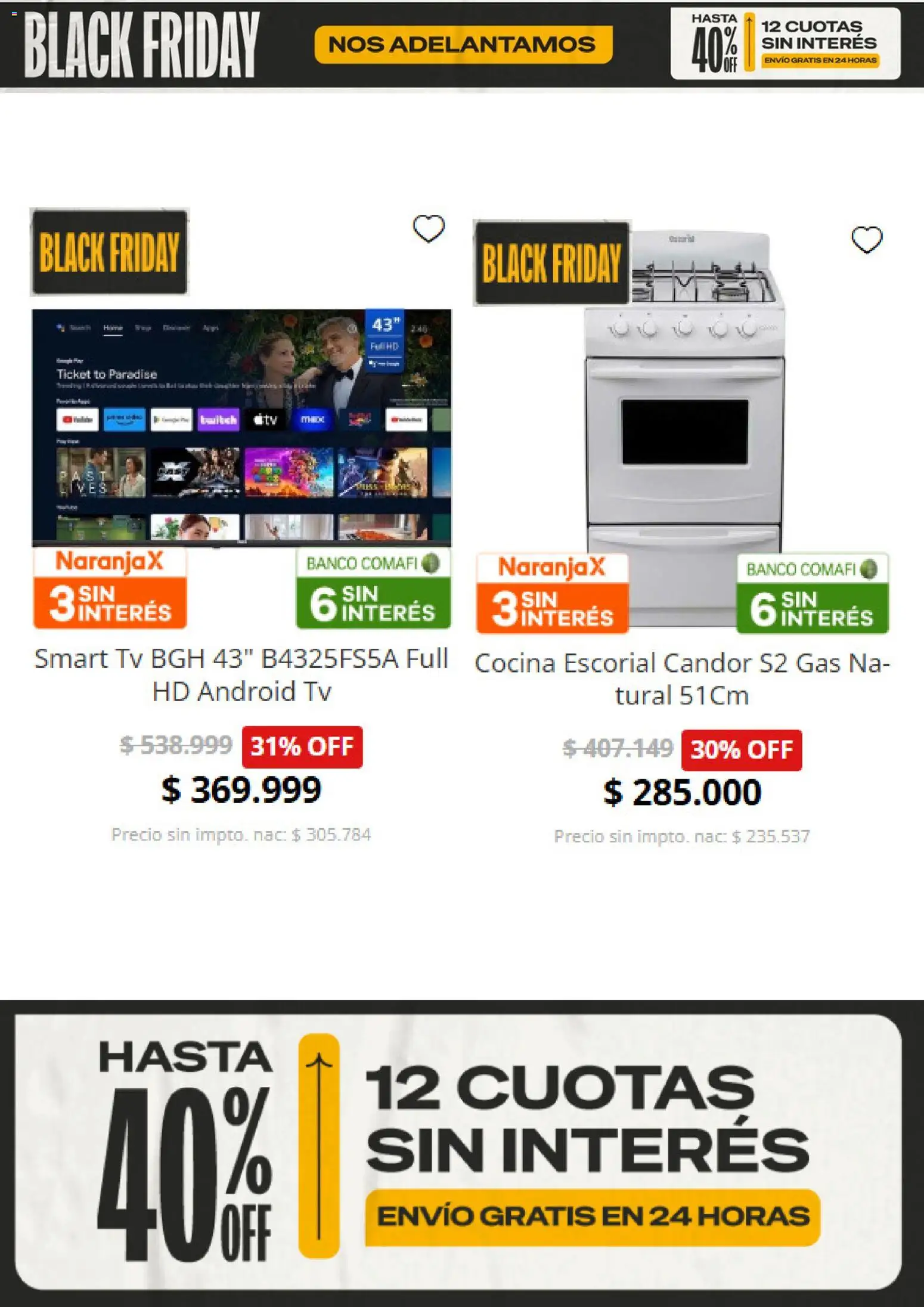Casa del Audio - Catálogo - Black Fraiday │ válido desde el 19.11.2025 | Página: 5 | Productos: Cocina, Banco