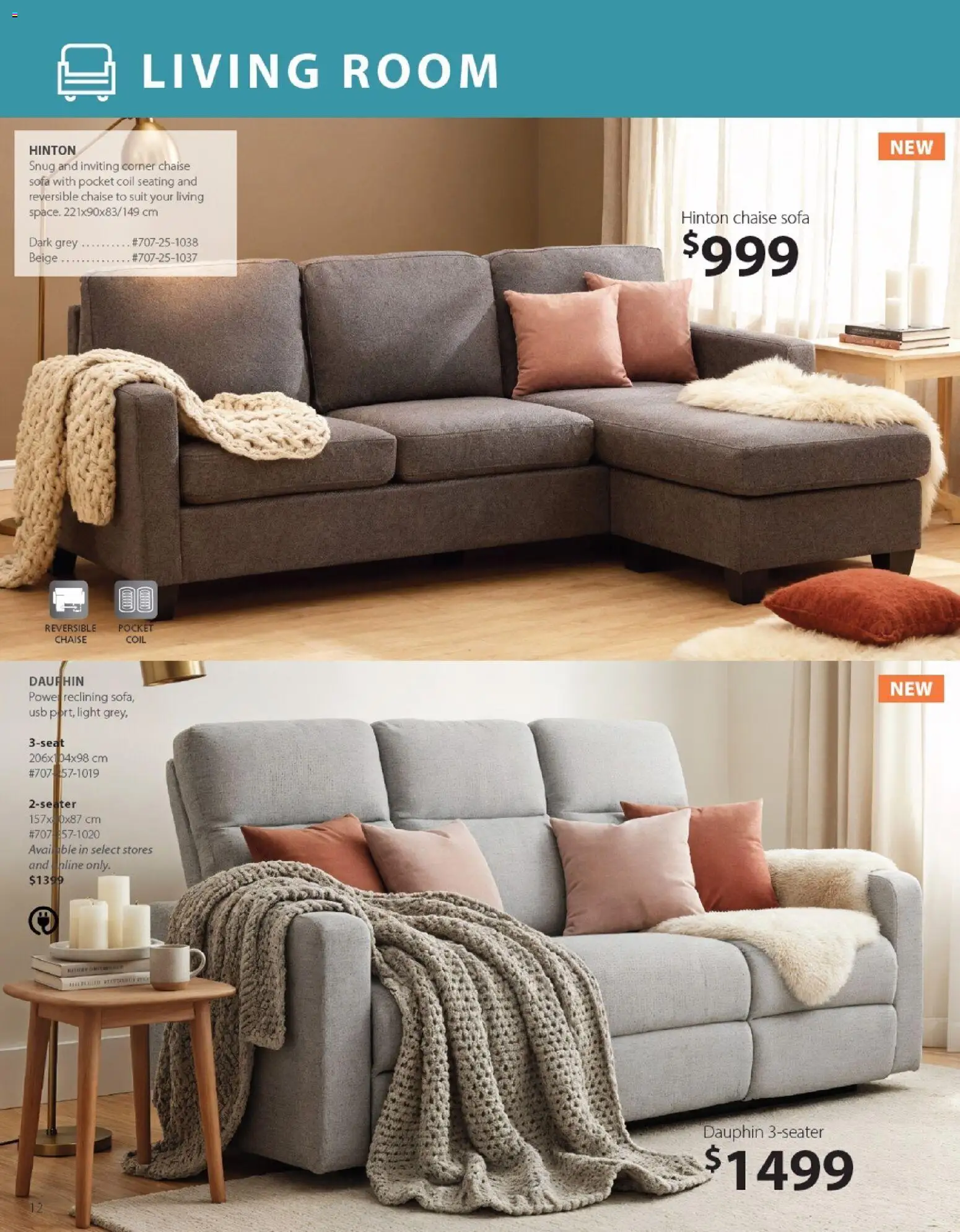 JYSK flyer valid from 01.01.2026 | Page: 12 | Products: Sofa, Suit