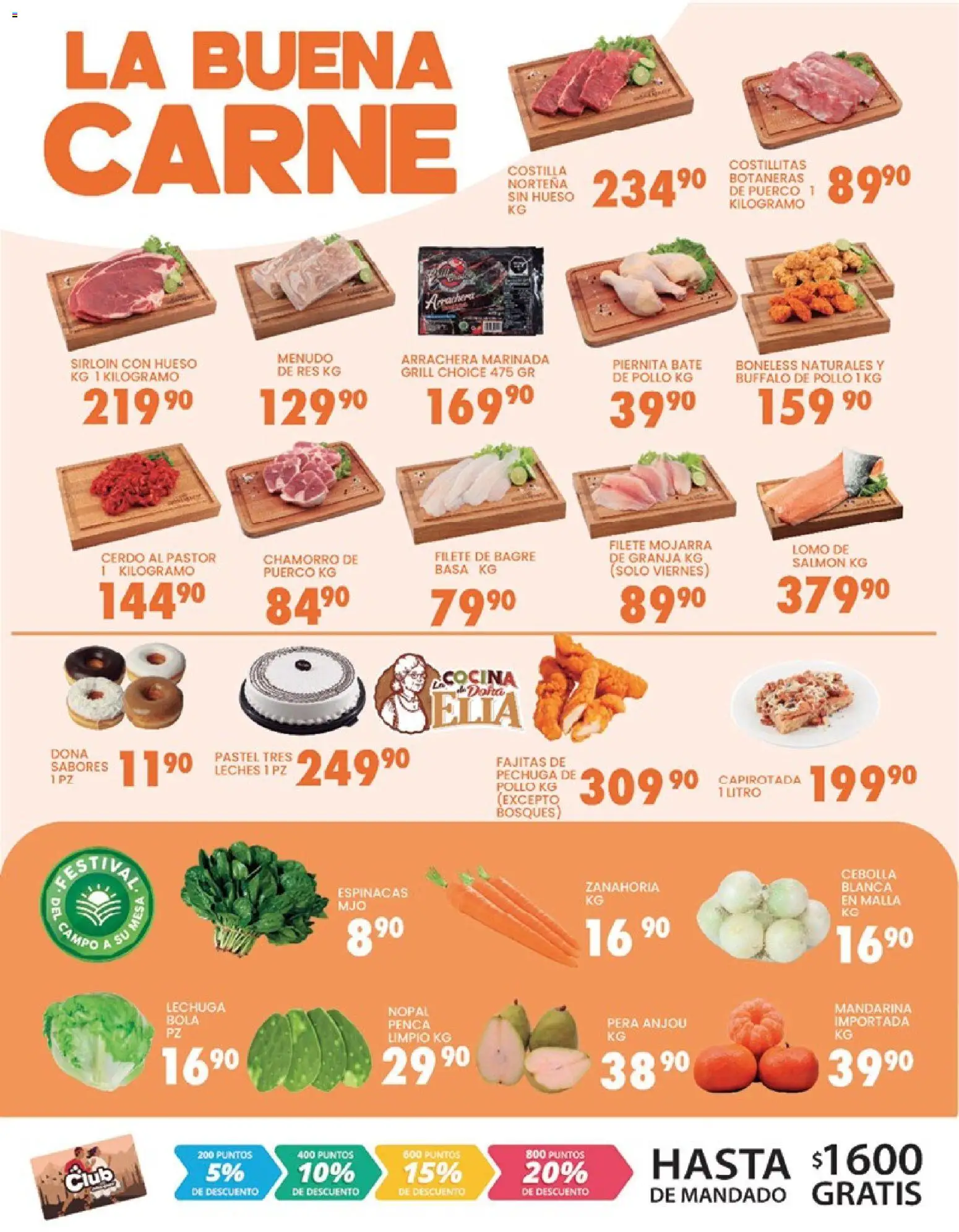 Nuevas ofertas de Alsuper válidas en toda la República Mexicana desde el 06.03.2026. ¡Encuentra las mejores ofertas en Alsuper folleto Chihuahua-Ciudad! | Página: 2 | Productos: Pera, Pastel, Res, Malla