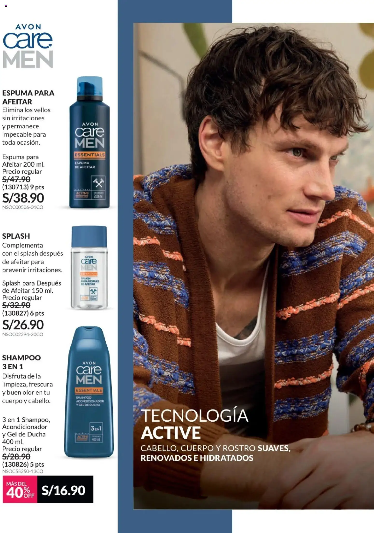 Catálogo Avon válido desde 01.02.2026 | Página: 159 | Productos: Shampoo, Acondicionador, Gel de ducha, Ducha