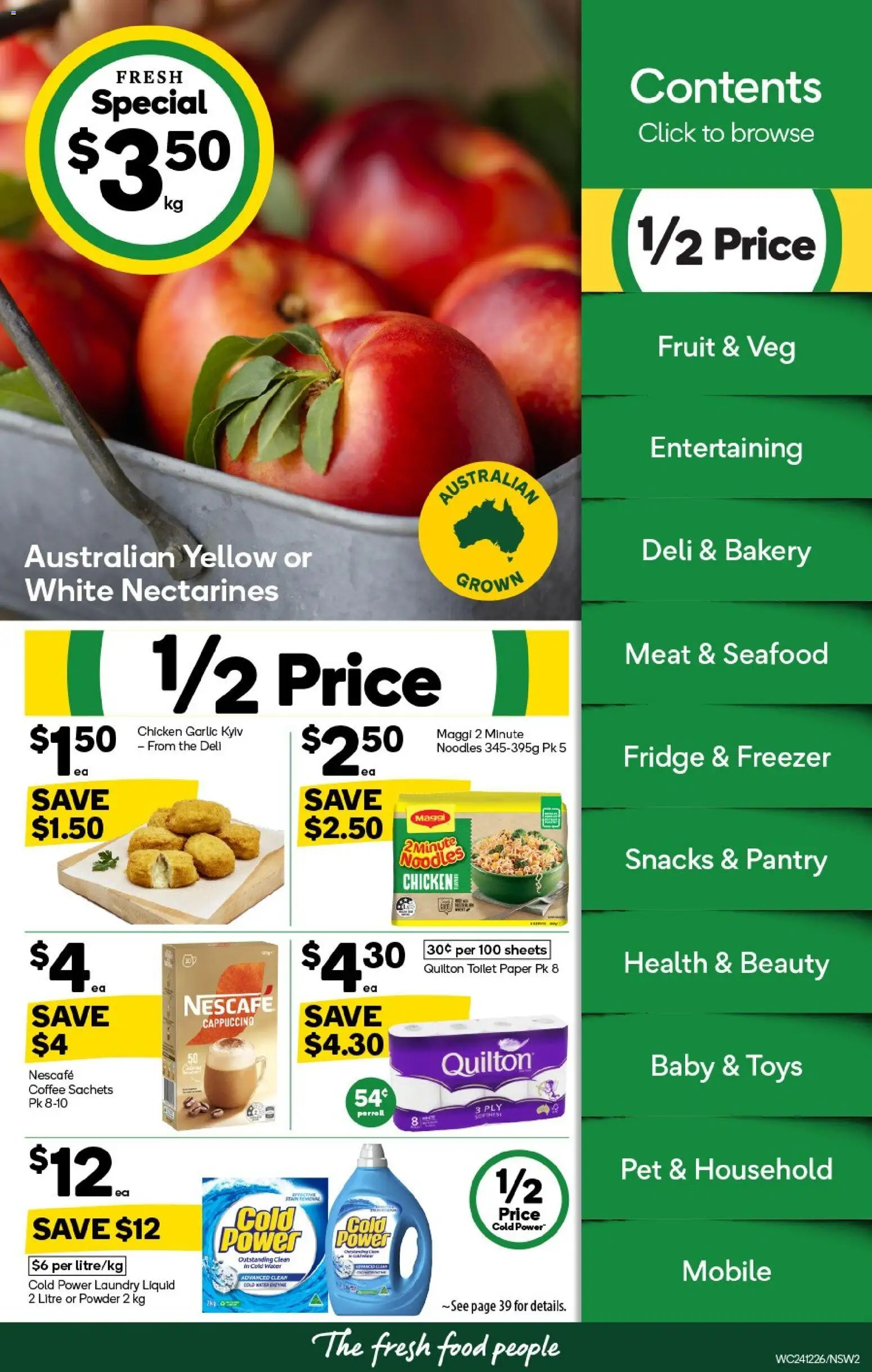 Woolworths catalogue - valid from 07.01.2026 | Page: 2 | Products: Coffee, Meat, Seafood, Bakery