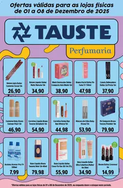 Tauste - Ofertas Especial Perfumaria - Pré-Visualização do folheto da loja Tauste, válido de 01.12.2025 | Página: 1