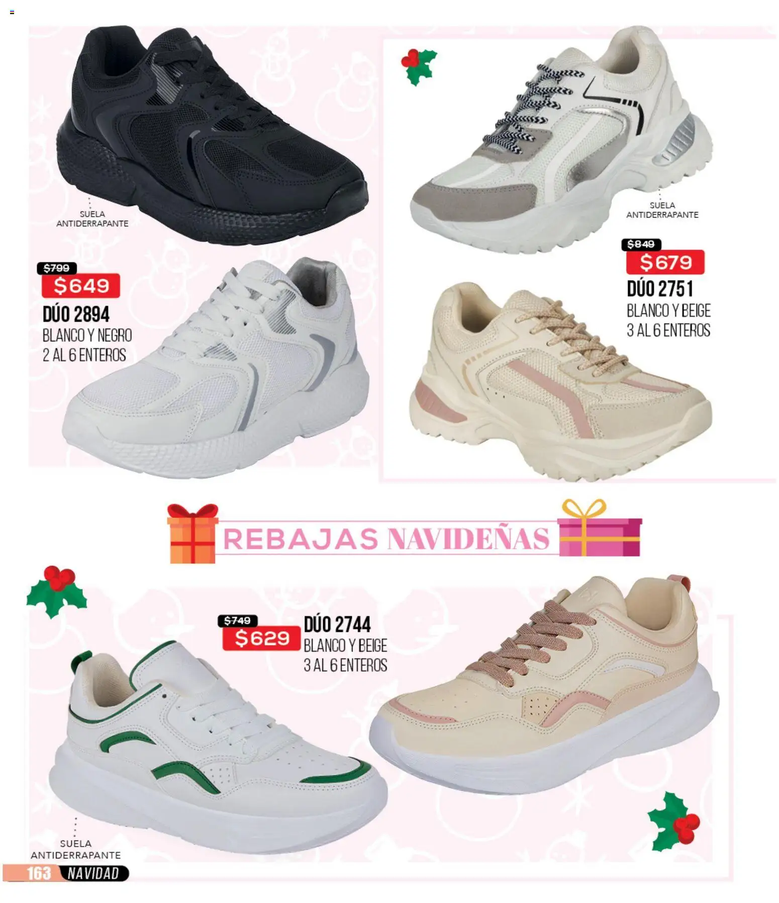 Nuevas ofertas de Cklass válidas en toda la República Mexicana desde el 30.11.2025. ¡Encuentra las mejores ofertas en Cklass catálogo Rebajas Navideñas Calzado! | Página: 164