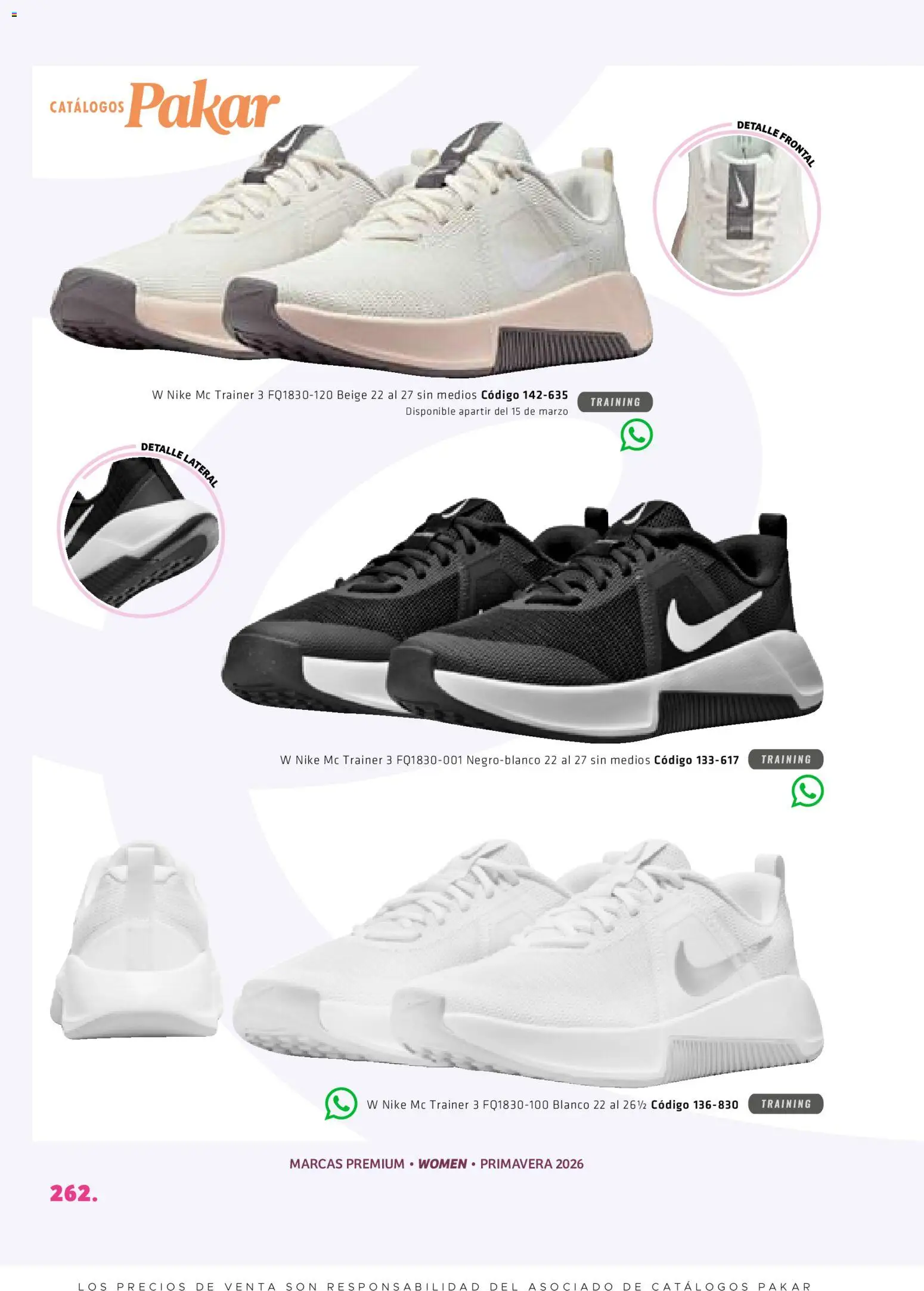 Nuevas ofertas de SC Pakar válidas en toda la República Mexicana desde el 27.02.2026. ¡Encuentra las mejores ofertas en SC Pakar catálogo Premium Women! | Página: 262