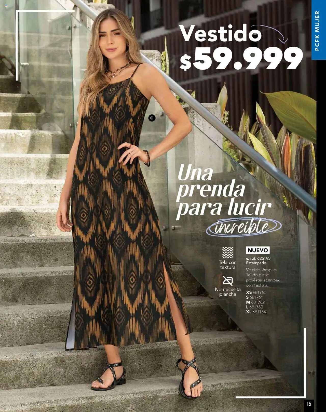 Pacifika revista - valida desde el 01.09.2025 | Página: 15 | Productos: Plancha, Vestido