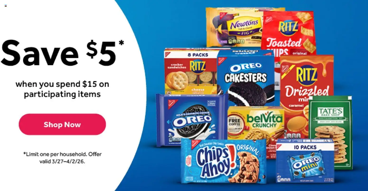 Stop & Shop Weekly Circular - NY - valid from 27.03.2026 | Page: 5 | Products: Cheese, Chips