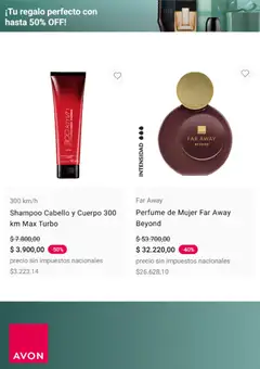 Vista previa Catálogo AVON Campaña Navidad válido desde el 02.12.2025 | Página: 3 | Productos: Perfume, Shampoo
