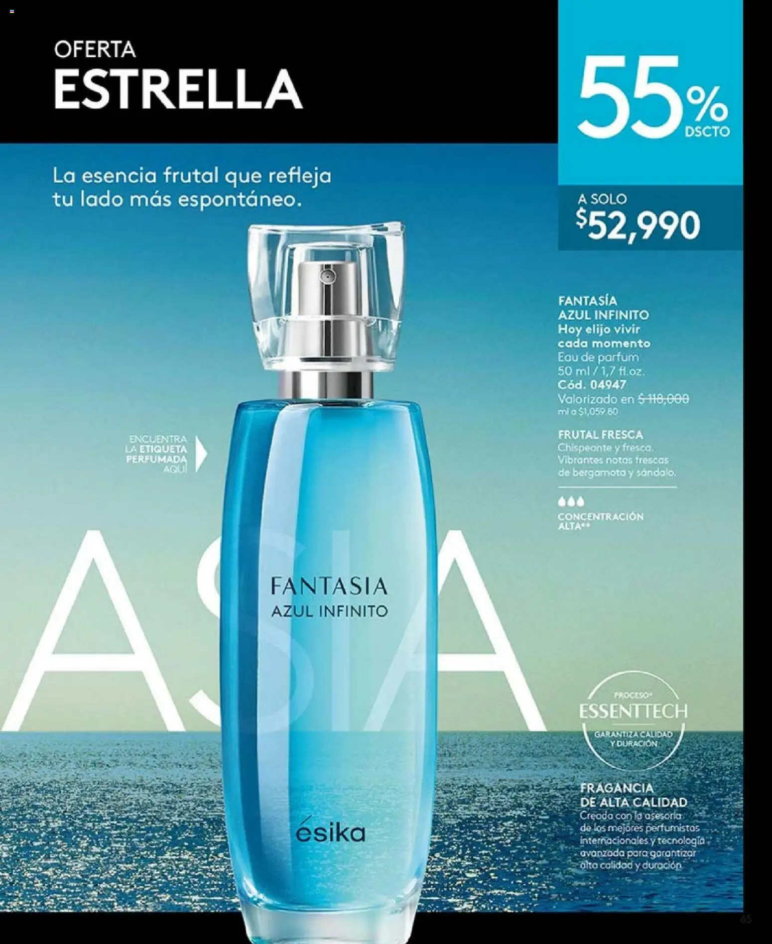 Ésika revista - valida desde el 01.02.2026 | Página: 65 | Productos: Fragancia