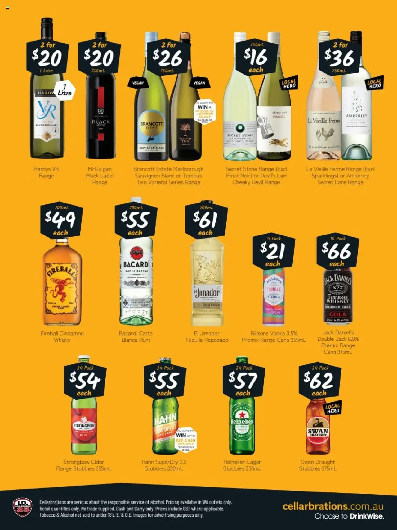Cellarbrations catalogue - valid from 20.10.2025 | Page: 2 | Products: Vodka, Whiskey, Rum