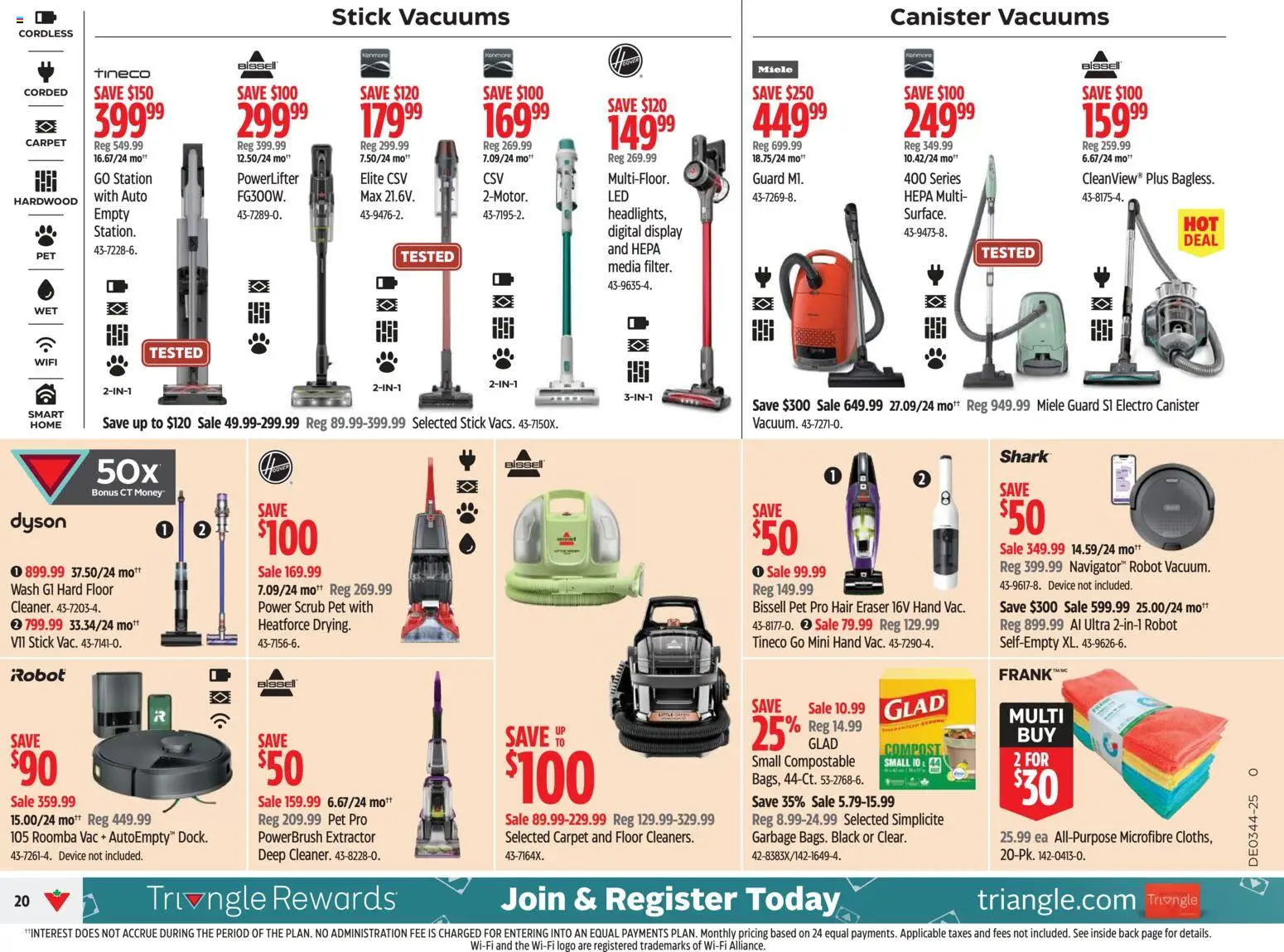 Canadian Tire flyer valid from 23.10.2025 | Page: 20 | Products: Robot, Carpet