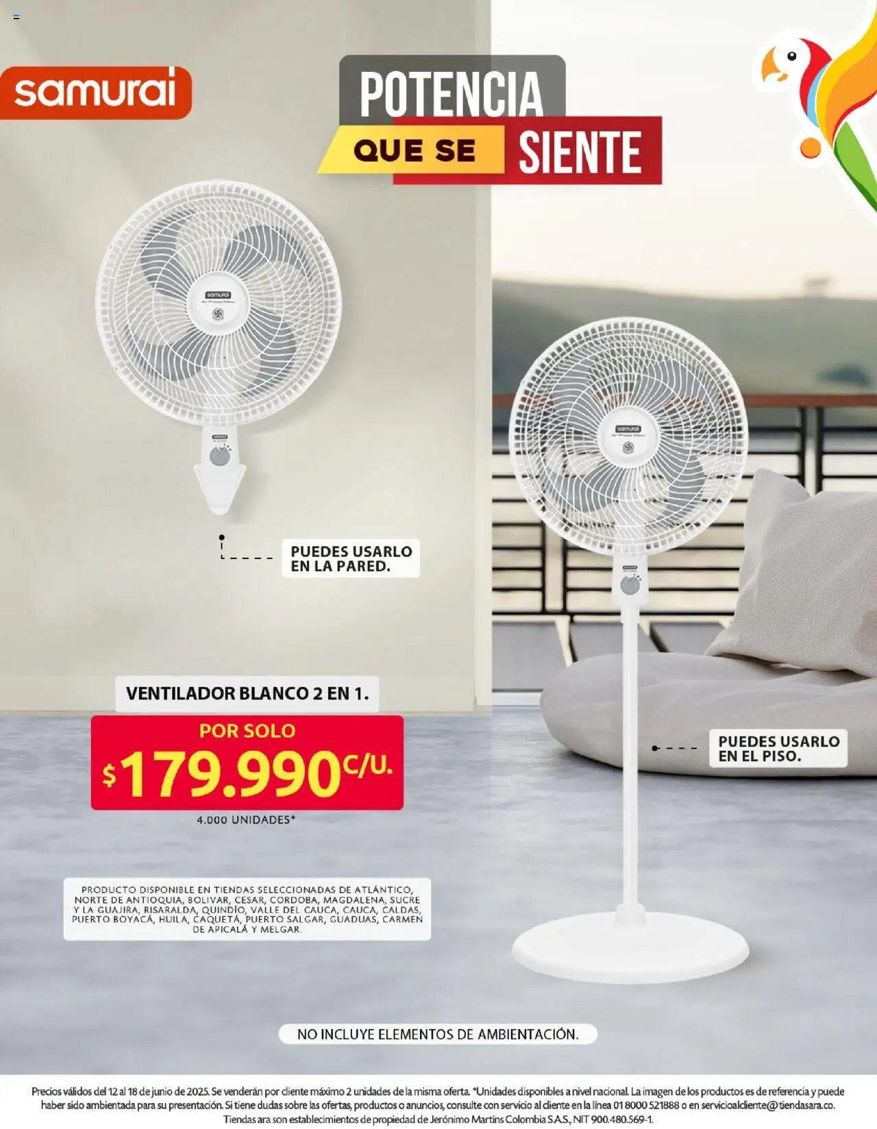 Ara revista - valida desde el 12.06.2025 | Página: 16 | Productos: Ventilador, Sobre