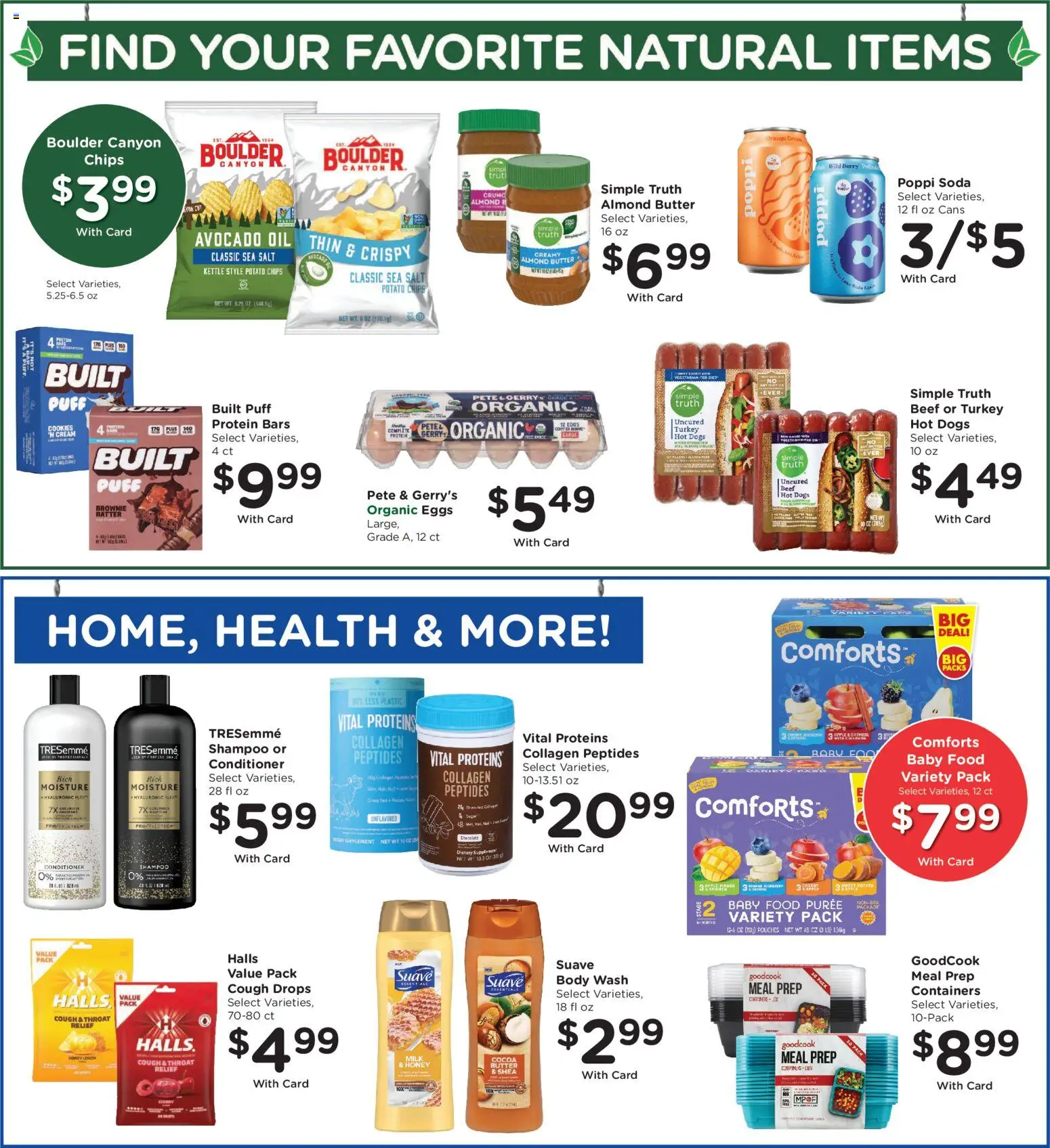Fred Meyer Weekly Ad - valid from 21.01.2026 | Page: 9 | Products: Butter, Cream, Body Wash, Avocado