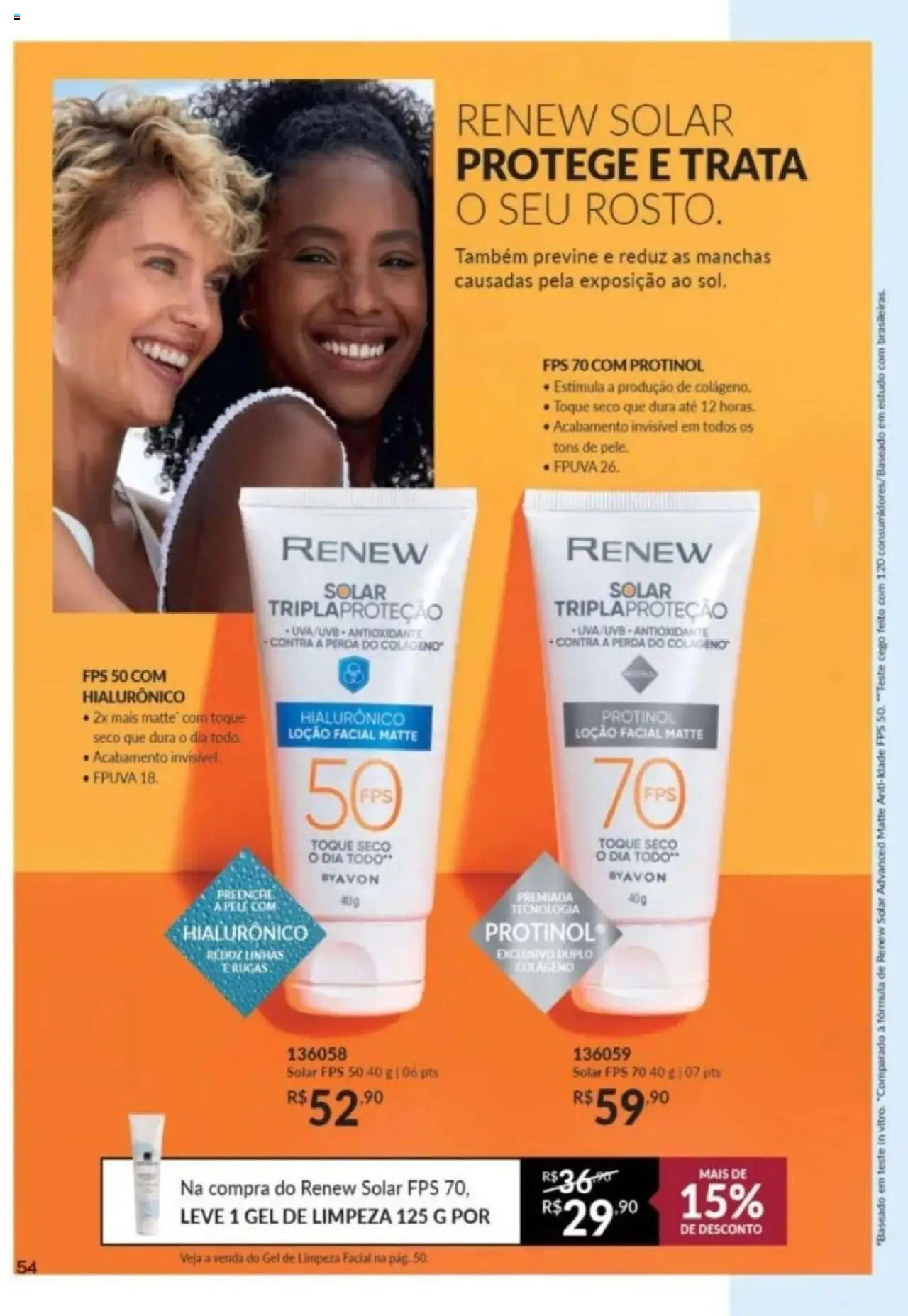 Avon Folheto - válido de 26.09.2025 | Página: 54 | Produtos: Colágeno, Gel de limpeza