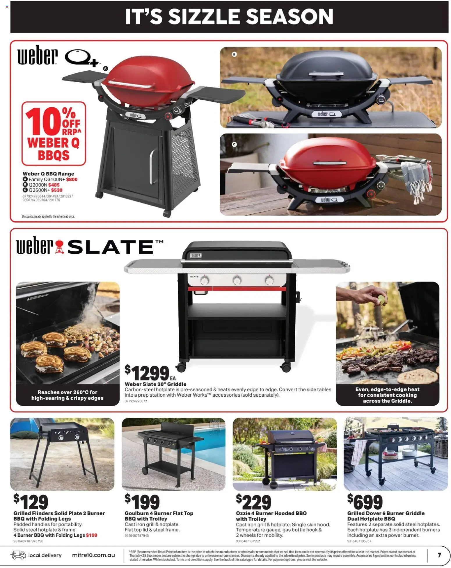 Mitre 10 catalogue - valid from 05.11.2025 | Page: 7 | Products: Trolley, Accessories, Grill, Iron