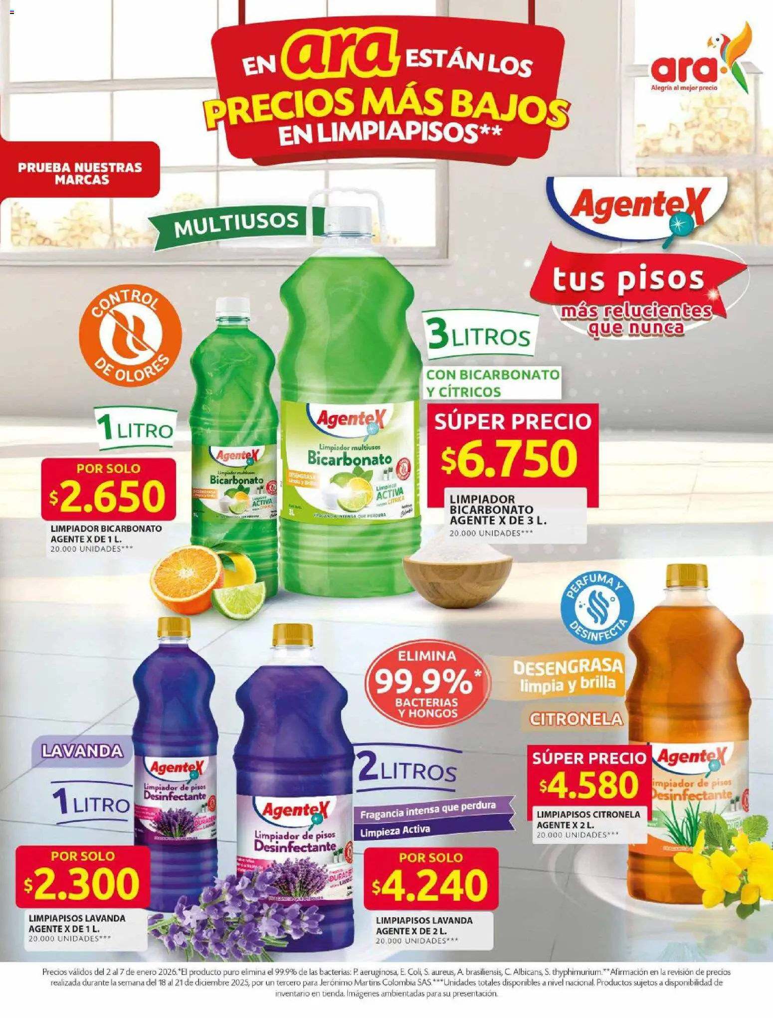 Ara revista - valida desde el 02.01.2026 | Página: 6 | Productos: Hongos, Limpiador, Fragancia, Desinfectante