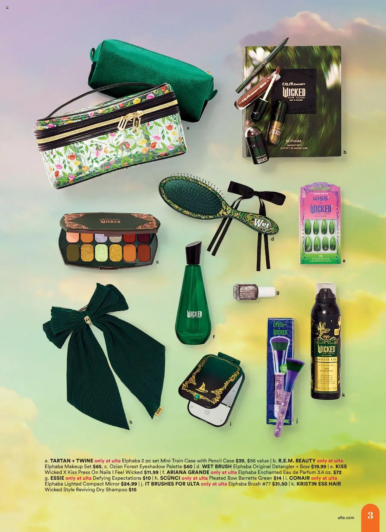 Ulta Beauty Weekly Ad - valid from 05.10.2025 | Page: 3 | Products: Mirror, Shampoo, Bow, Pc