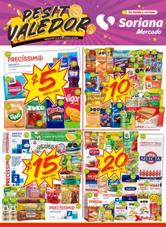Vista previa de Soriana - Pesito Valedor Mercado: Camp, Chia, Oax, Q. Roo, Tab, Yuc, nuevo folleto de la tienda, válido en México a partir del 12.02.2026