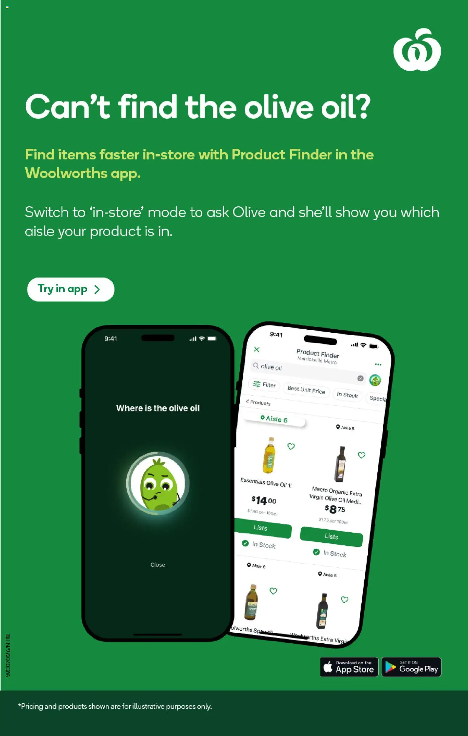 Woolworths catalogue - valid from 07.01.2026 | Page: 18 | Products: Oil, Olive oil
