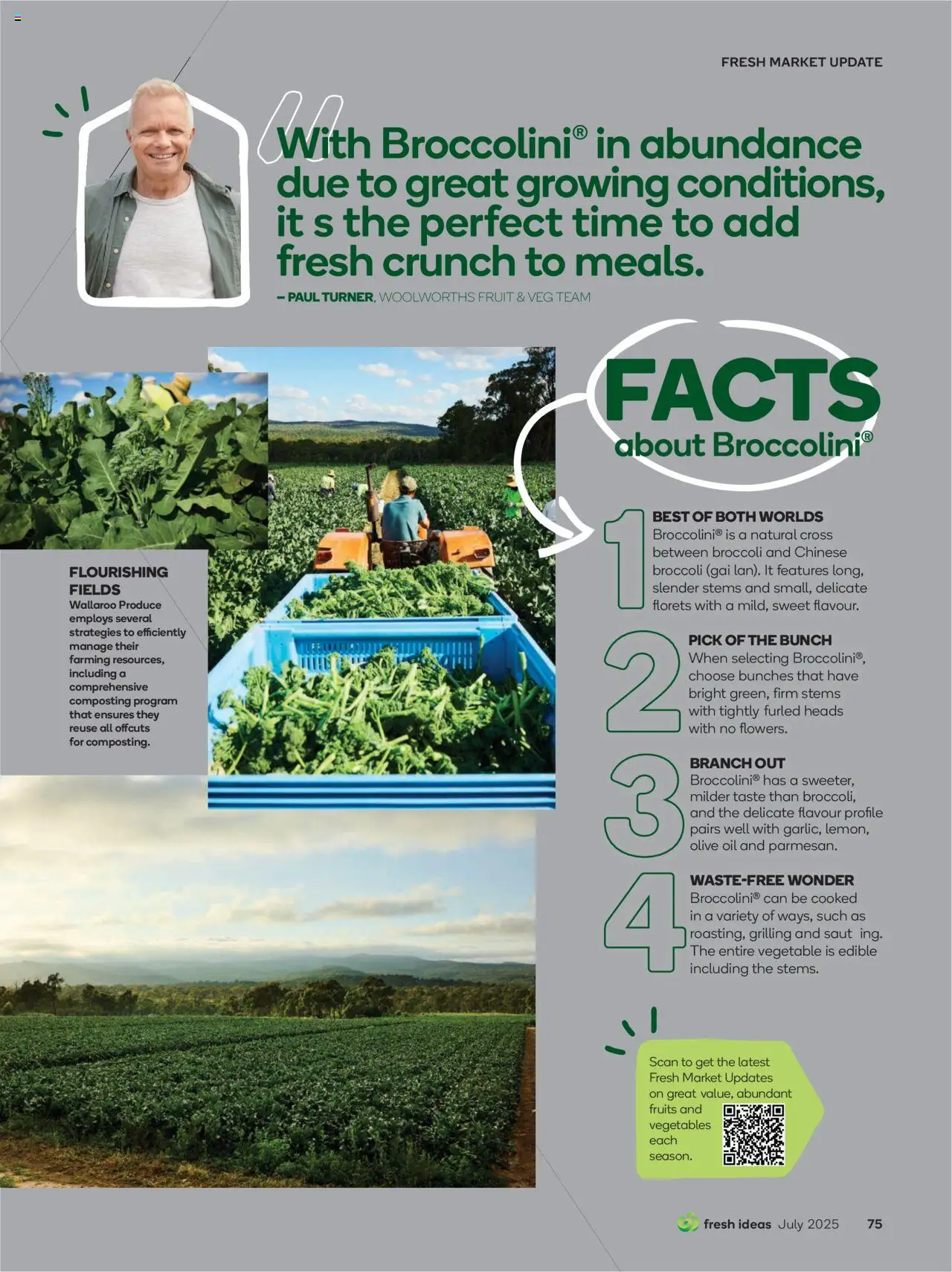 Woolworths catalogue - valid from 01.07.2025 | Page: 75 | Products: Oil, Olive oil, Vegetables, Fruits