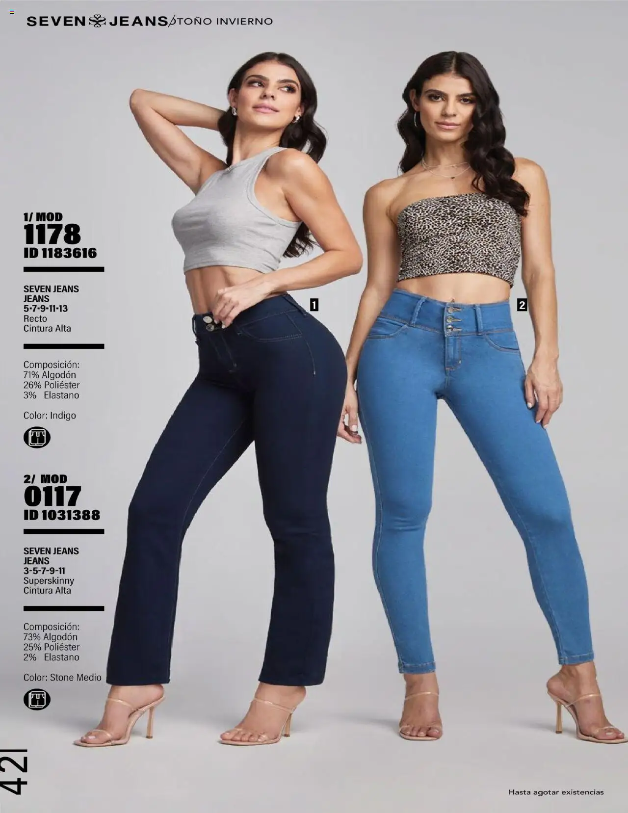 Nuevas ofertas de Price Shoes válidas en toda la República Mexicana desde el 23.07.2025. ¡Encuentra las mejores ofertas en Price Shoes - Catálogo Seven Jeans! | Página: 42 | Productos: Algodón