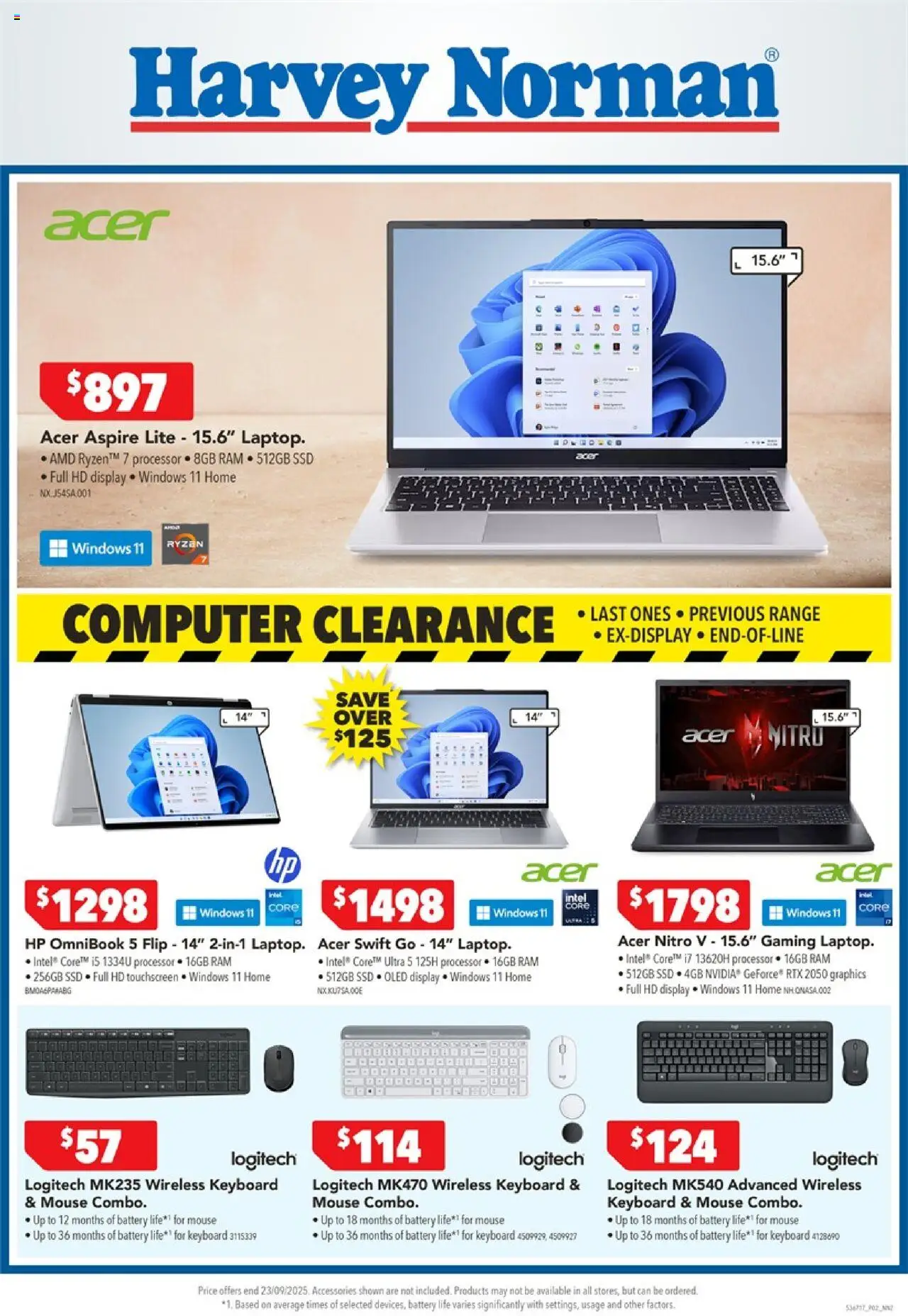 Harvey Norman catalogue from 18.09.2025 | Page: 2
