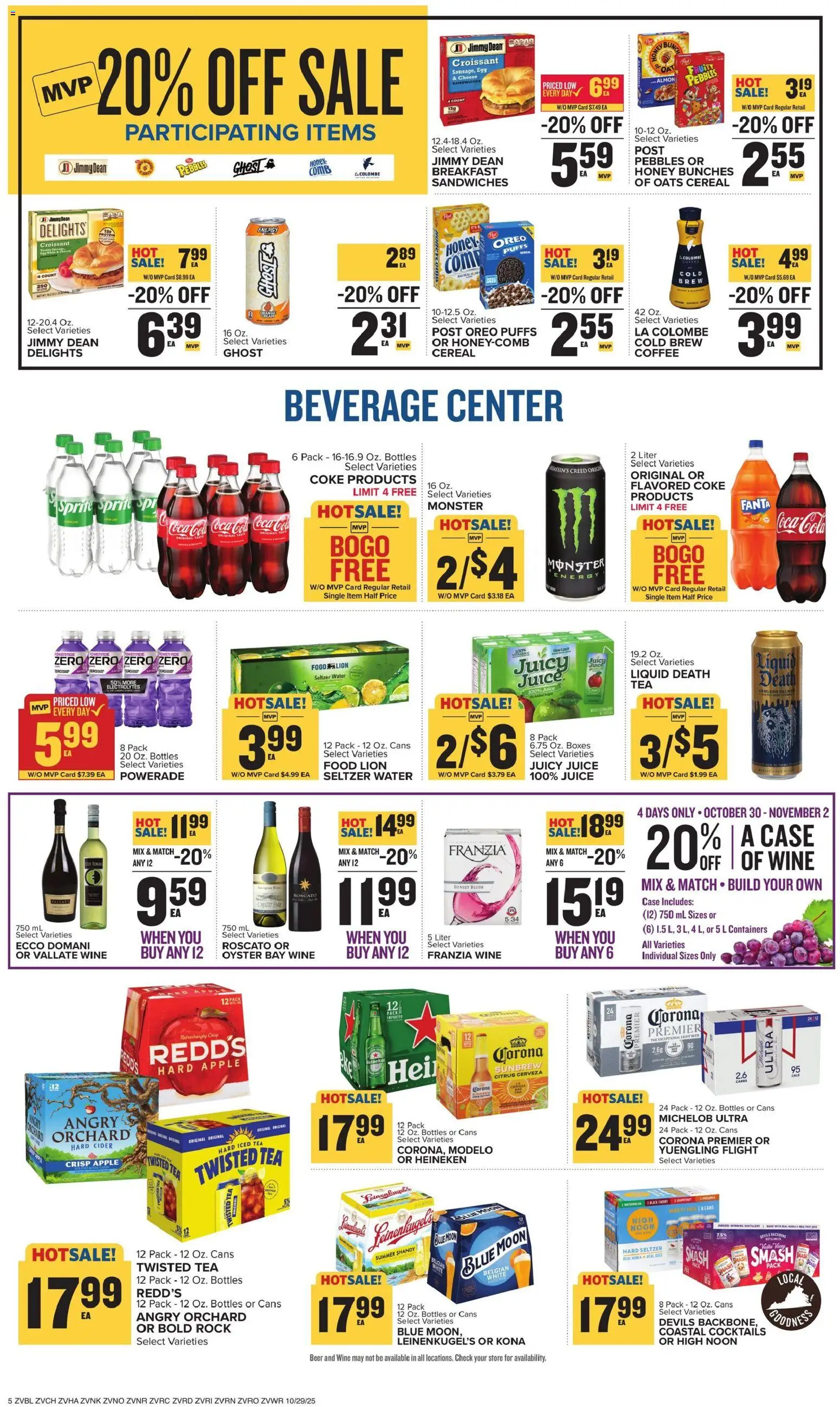 Food Lion Weekly Ad - valid from 29.10.2025 | Page: 8