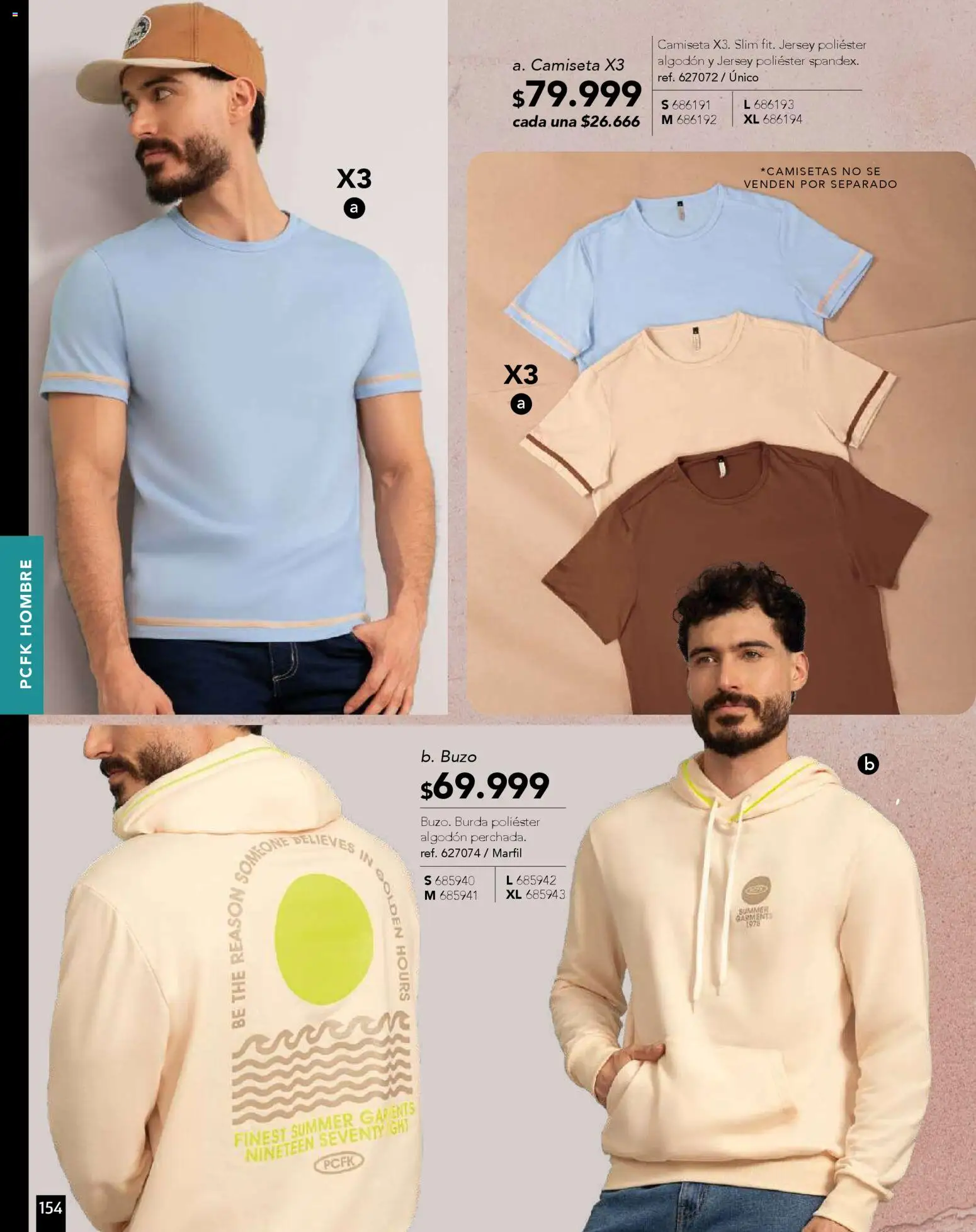 Pacifika revista - valida desde el 01.11.2025 | Página: 154 | Productos: Algodón, Buzo, Camiseta