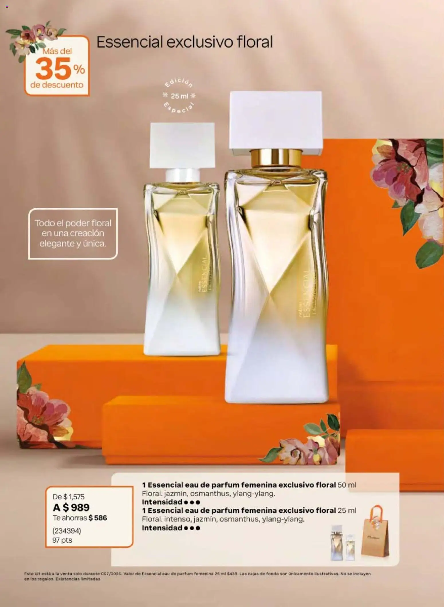 Nuevas ofertas de Natura válidas en toda la República Mexicana desde el 24.04.2026. ¡Encuentra las mejores ofertas en Natura campaña 7 2026! | Página: 8 | Productos: Té