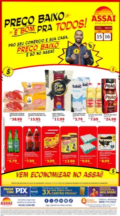 Encarte Assaí Atacadista - GO - Pré-Visualização do folheto da loja Assaí Atacadista, válido de 30.11.2025
