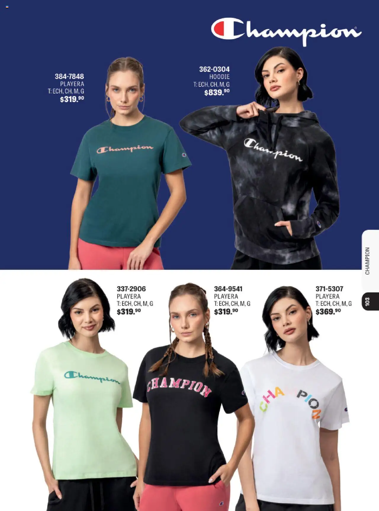 Nuevas ofertas de Andrea válidas en toda la República Mexicana desde el 13.08.2025. ¡Encuentra las mejores ofertas en Andrea - Catálogo Andrea Sport! | Página: 100 | Productos: Playera