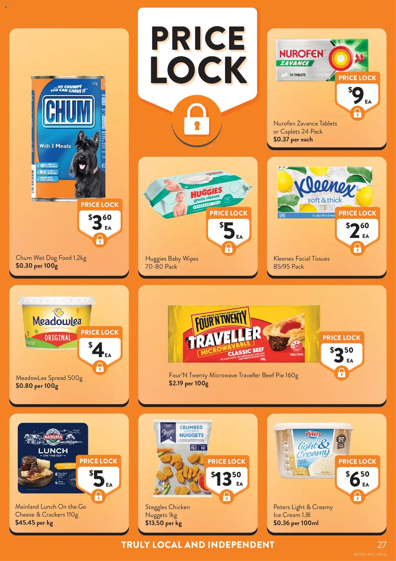 Foodworks catalogue - valid from 11.03.2026 | Page: 27 | Products: Cheese, Beef, Dog food, Cream