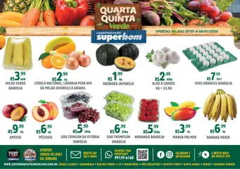 Superbom - Ofertas Quarta e Quinta Verde - Pré-Visualização do folheto da loja Superbom, válido de 07.01.2026