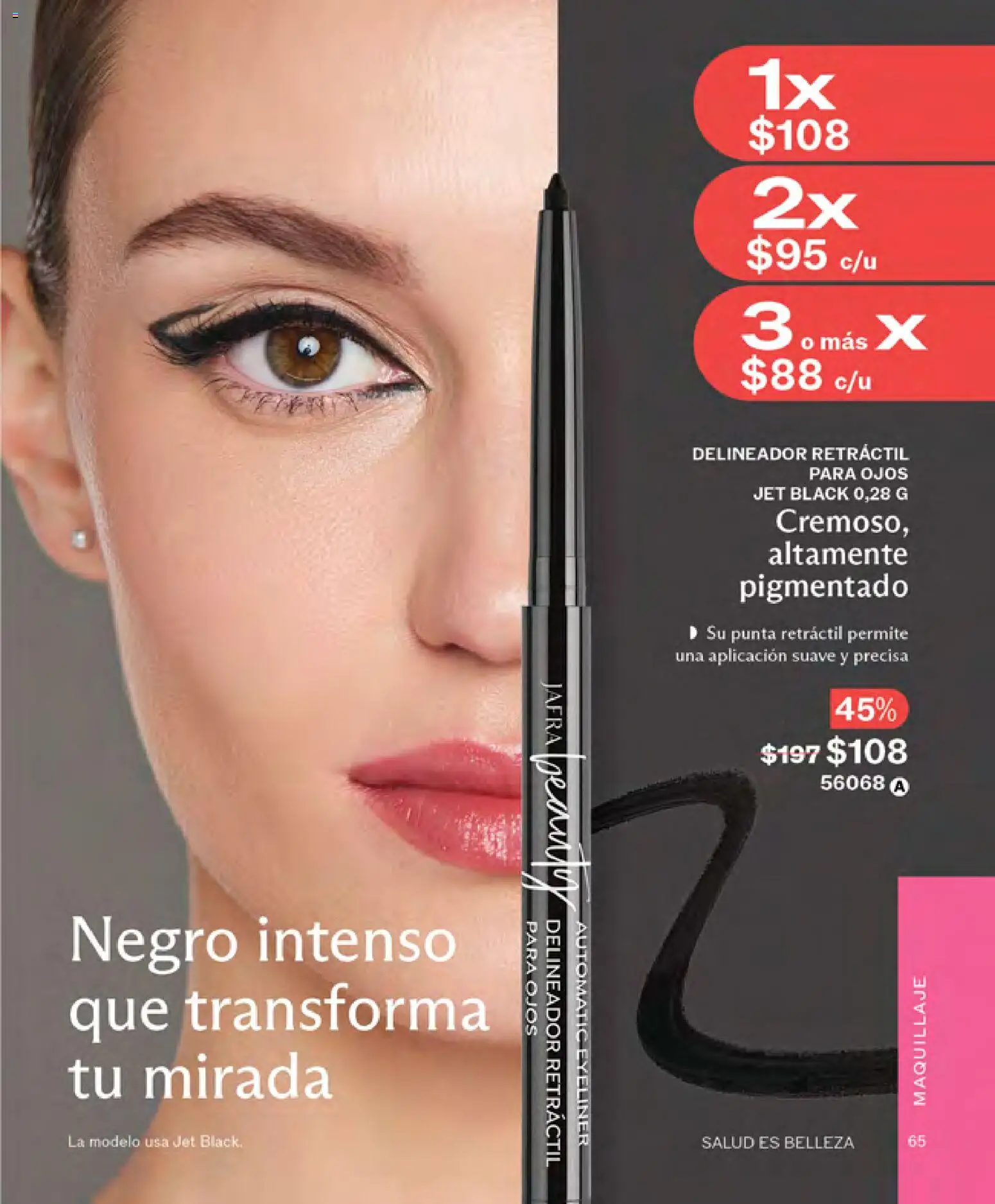 Nuevas ofertas de JAFRA válidas en toda la República Mexicana desde el 01.03.2026. ¡Encuentra las mejores ofertas en JAFRA catálogo! | Página: 65