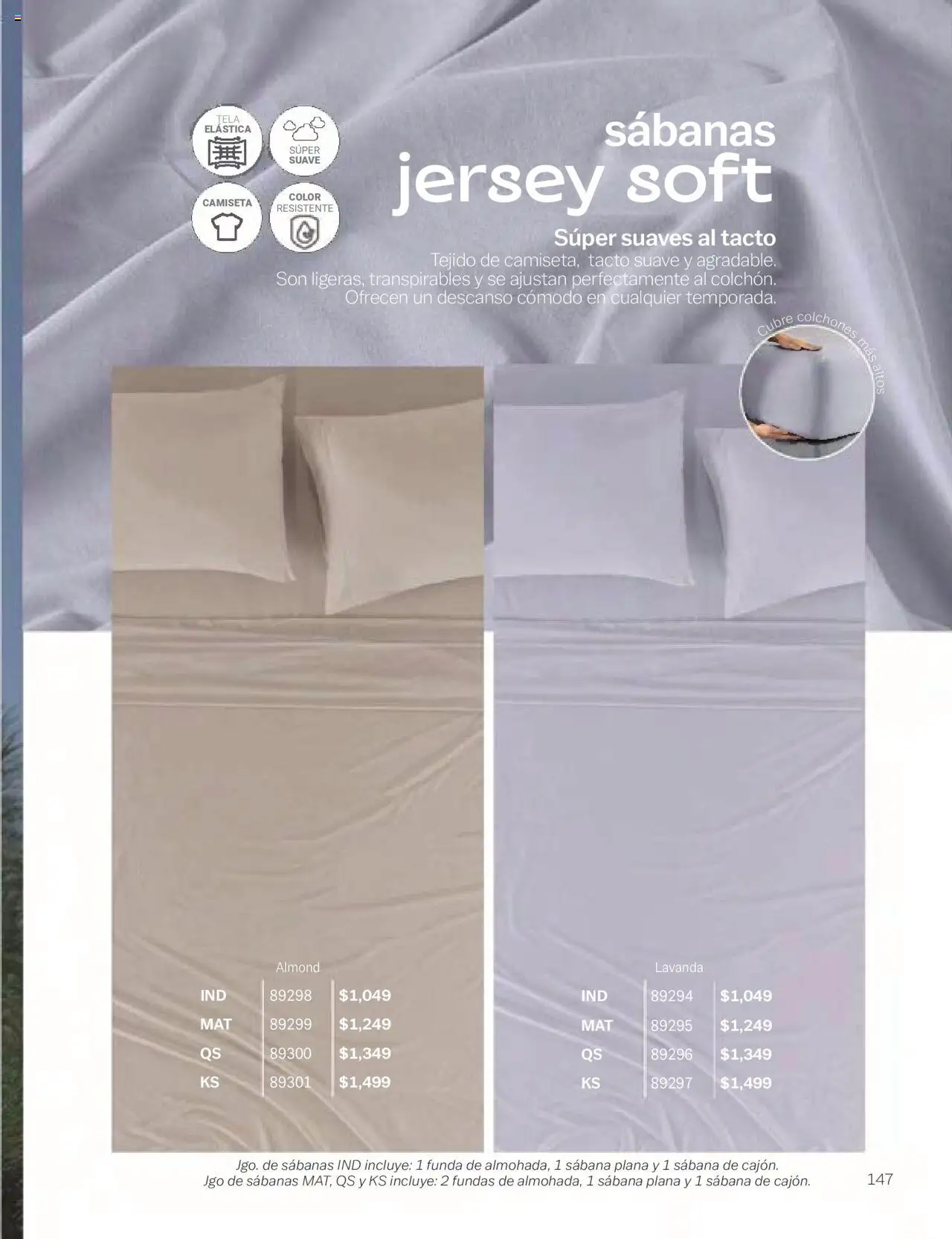 Nuevas ofertas de Vianney válidas en toda la República Mexicana desde el 24.01.2025. ¡Encuentra las mejores ofertas en Vianney catálogo Chavos! | Página: 149 | Productos: Funda, Sabanas, Camiseta