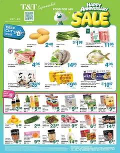 Preview of T&T Supermarket weekly flyer - BC from shop T&T Supermarket valid from 27.03.2026