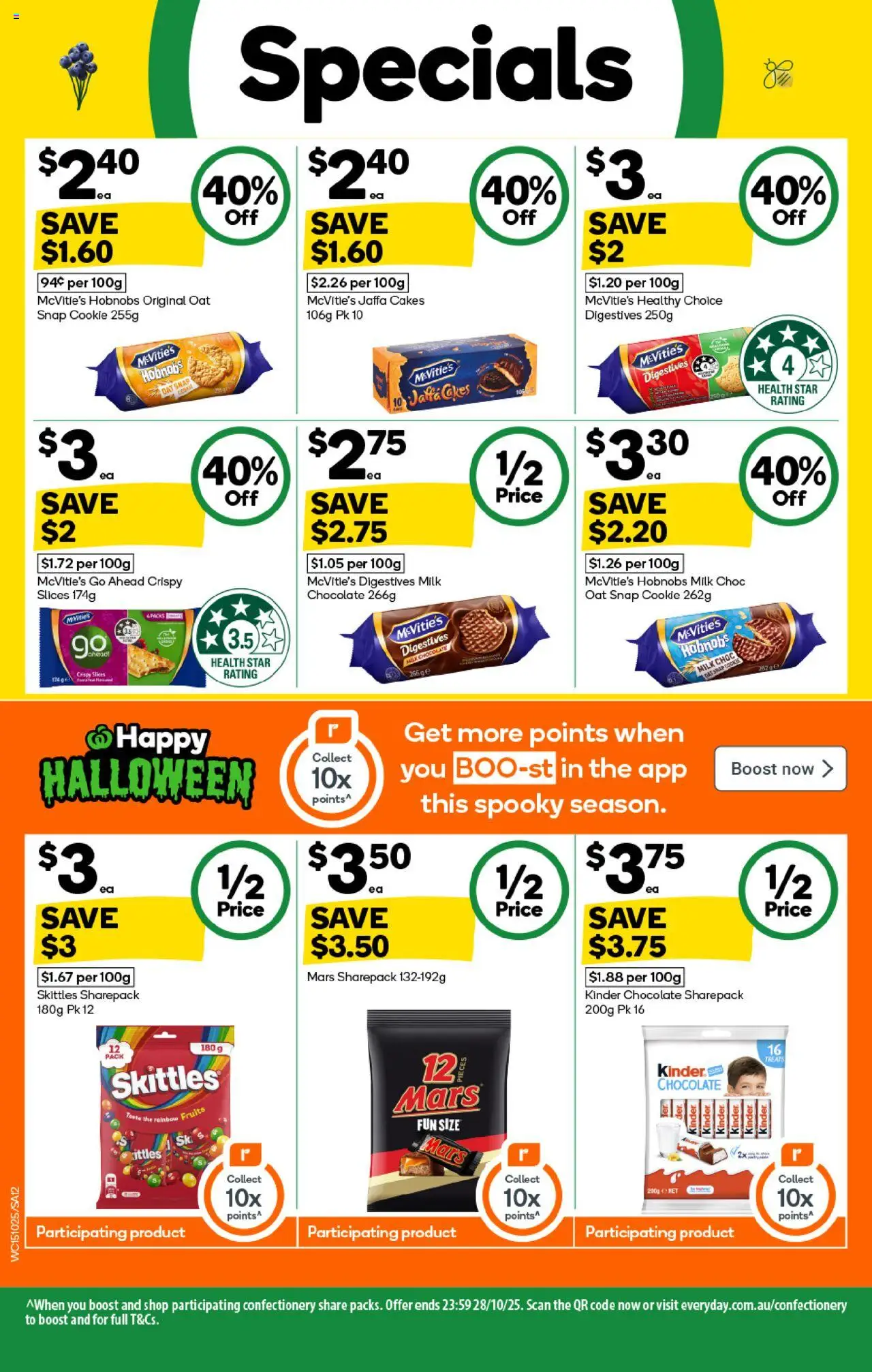 Woolworths catalogue - valid from 15.10.2025 | Page: 12 | Products: Milk, Chocolate, Fruits