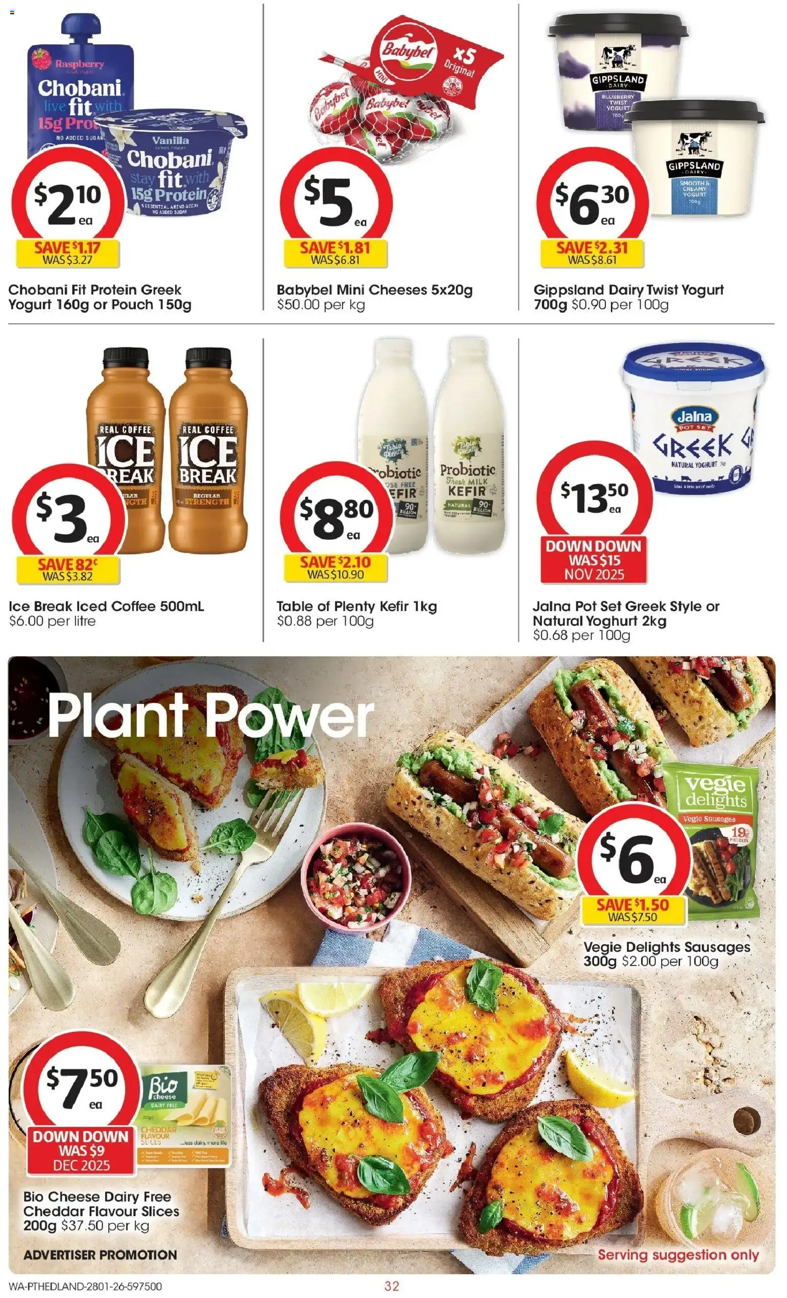 Coles catalogue - valid from 28.01.2026 | Page: 32 | Products: Table, Pot, Cheese, Coffee