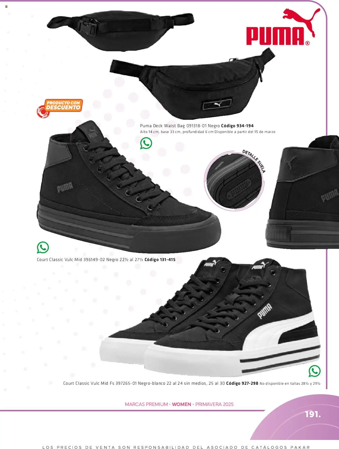 Nuevas ofertas de SC Pakar válidas en toda la República Mexicana desde el 06.03.2025. ¡Encuentra las mejores ofertas en SC Pakar catálogo Women! | Página: 191
