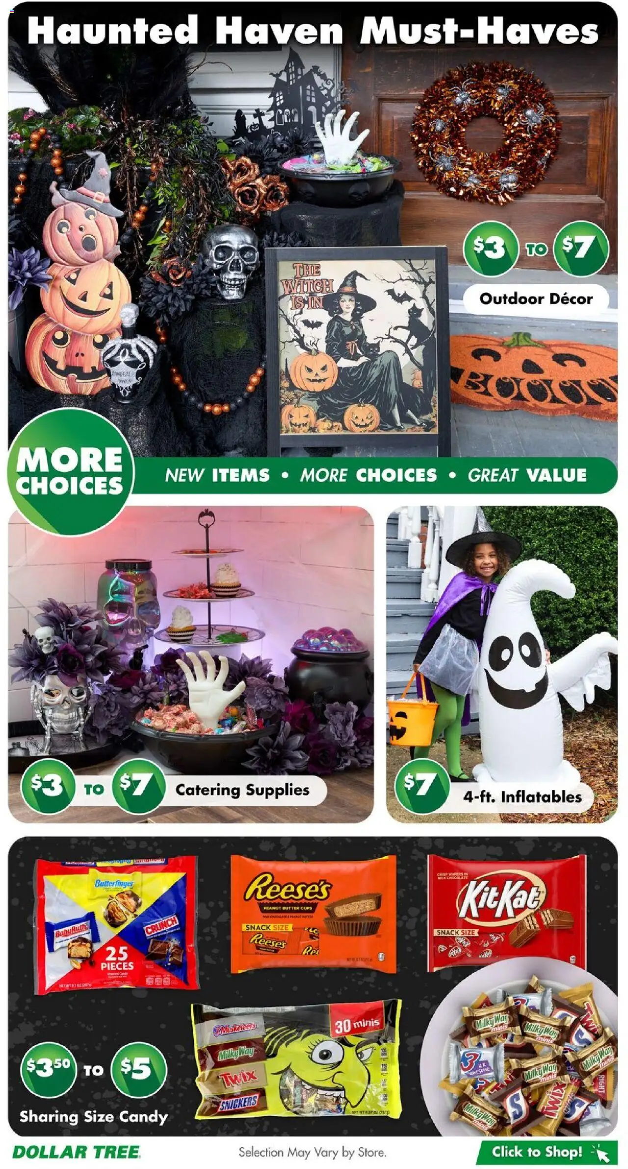 Dollar Tree Weekly Ad - valid from 21.09.2025 | Page: 4 | Products: Butter, Chocolate