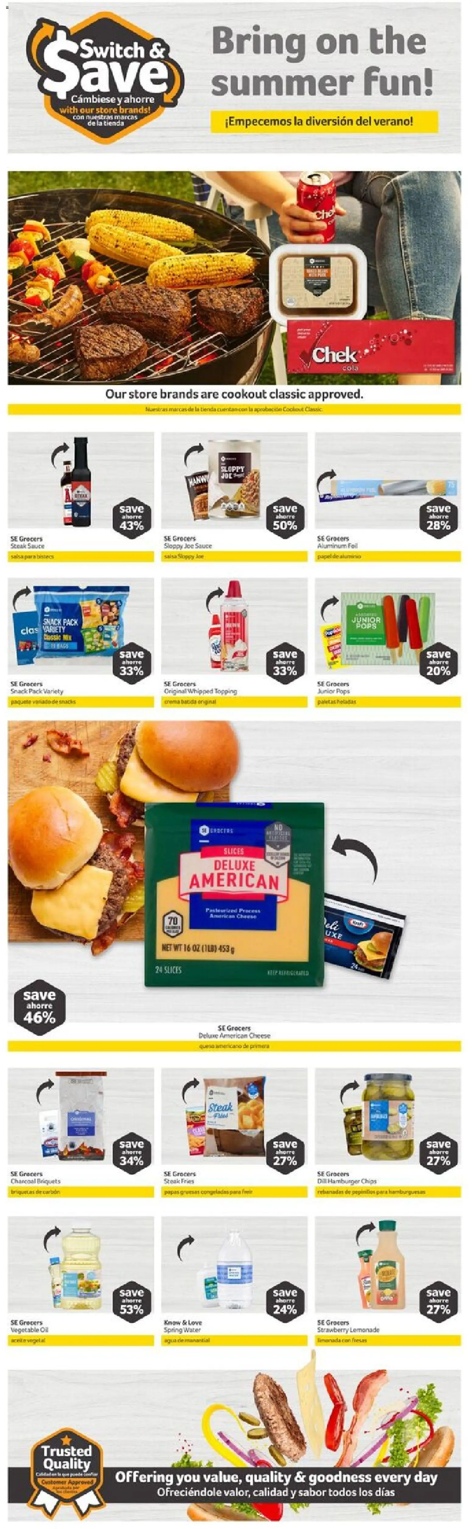 Fresco y Más Weekly Ad - valid from 29.04.2026 | Page: 2 | Products: Oil, Chips, Sauce, Dill