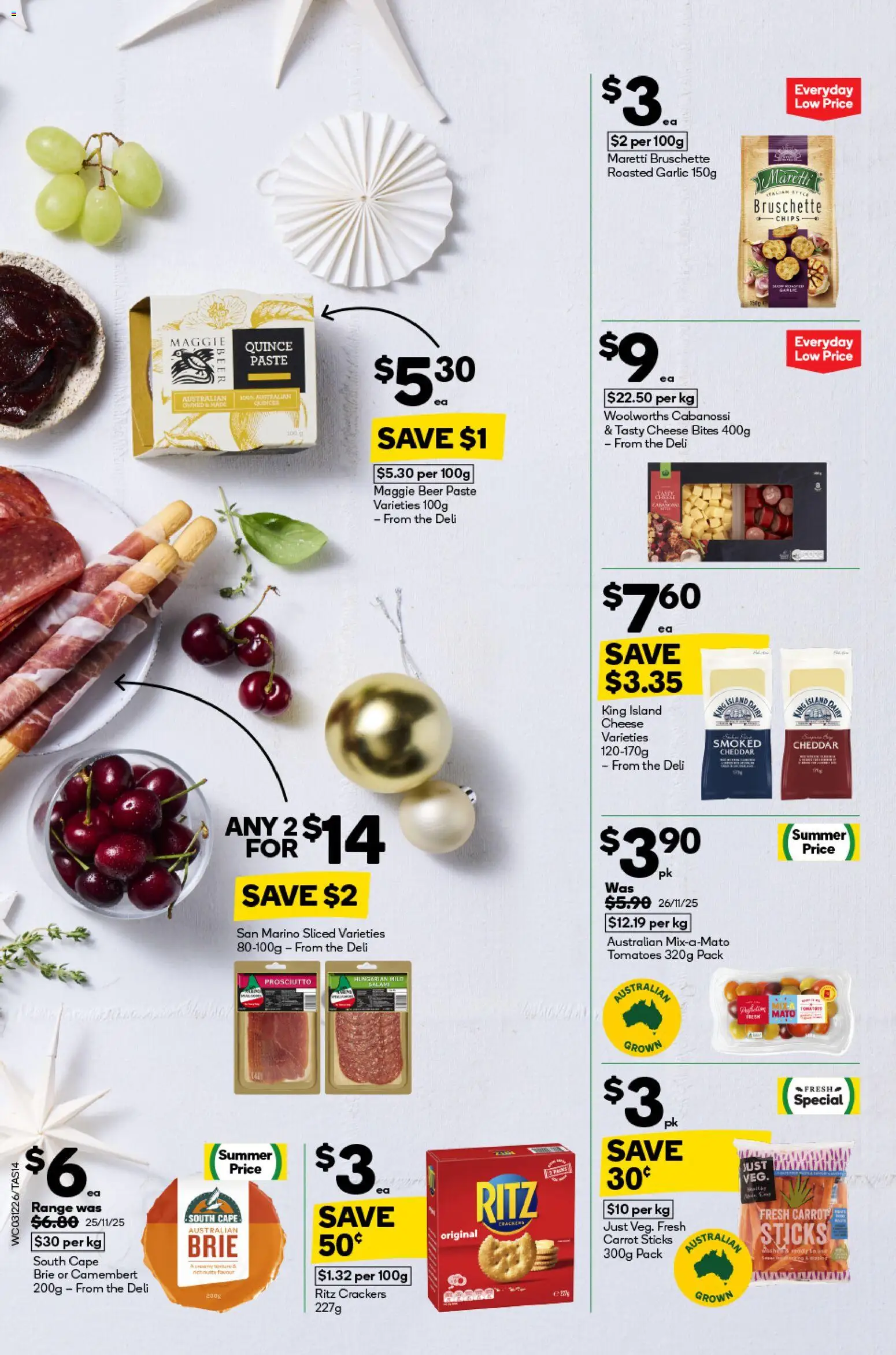 Woolworths catalogue - valid from 03.12.2025 | Page: 14